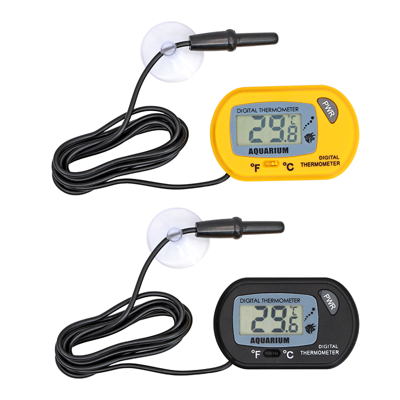 Marine Aquarium Hydrometer - مقياس حرارة رقمي LCD لحوض السمك،