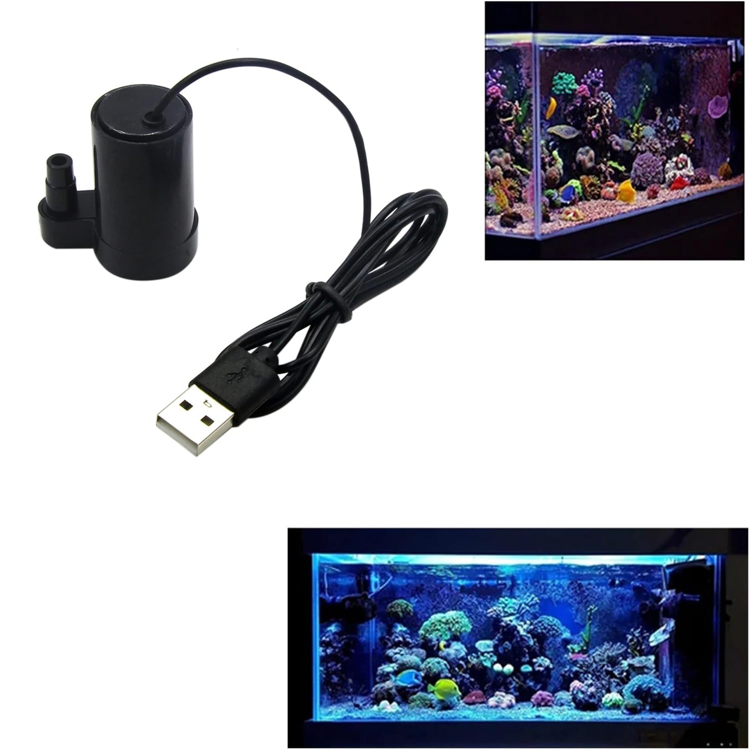 Marine Aquarium Hydrometer - 1/2 قطعة تيار مستمر 3-5 فولت