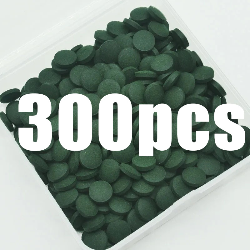 Marine Aquarium Bacteria - 50-300 قطعة أقراص سبيرولينا عالية النقاء