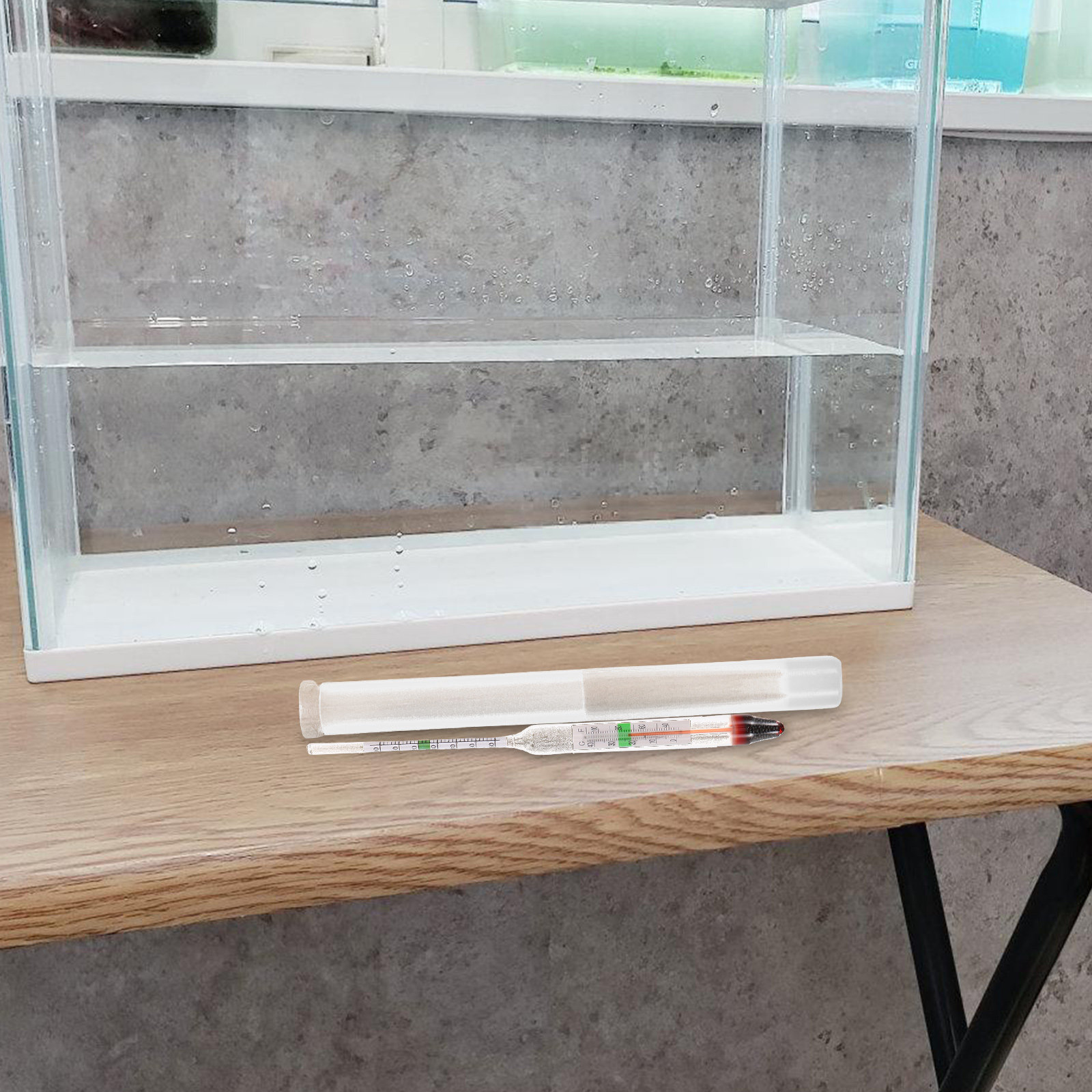 Marine Aquarium Hydrometer - مجموعة واحدة من مقياس ملوحة المياه