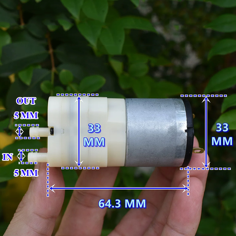 مضخة تفريغ صغيرة بتيار مستمر 1 - مراجعة Marine Aquarium Hydrometer وسعره