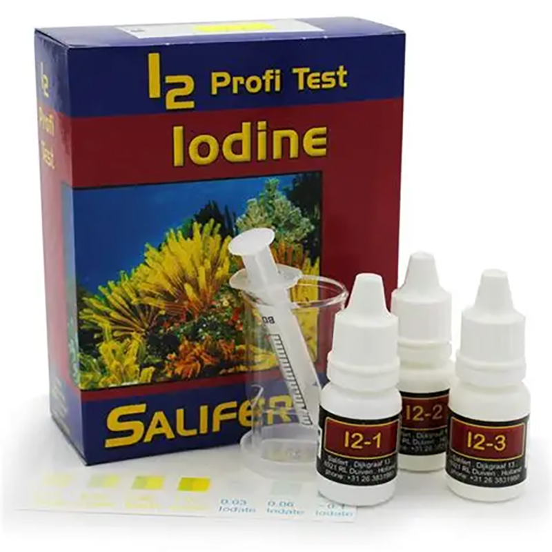 ساليفرت يودين I2 بروفي-تيست -  - مراجعة Marine Aquarium Water Test Kit وسعره
