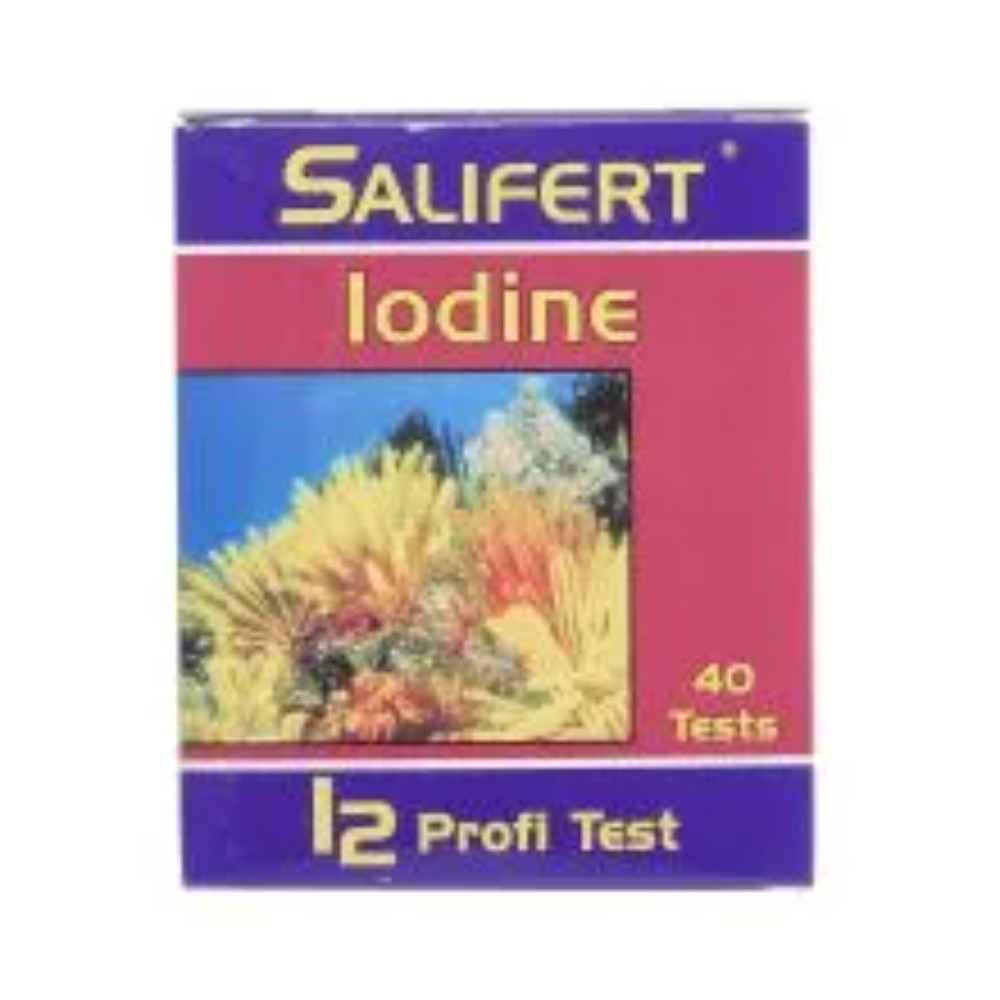 ساليفرت يودين I2 بروفي-تيست -  - مراجعة Marine Aquarium Water Test Kit وسعره