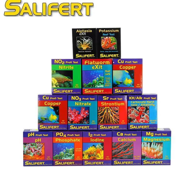 مجموعة Salifert Ca Calcium Cu  - مراجعة Marine Aquarium Water Test Kit وسعره