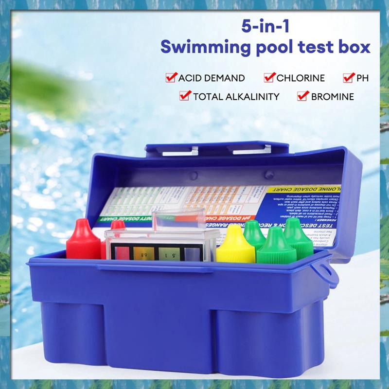 مجموعة اختبار 5 اتجاهات جديدة  - مراجعة Marine Aquarium Water Test Kit وسعره