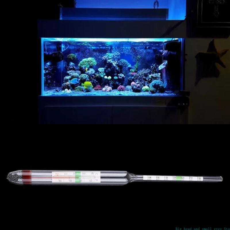 مقياس كثافة الماء الزجاجي لأحو - مراجعة Marine Aquarium Hydrometer وسعره