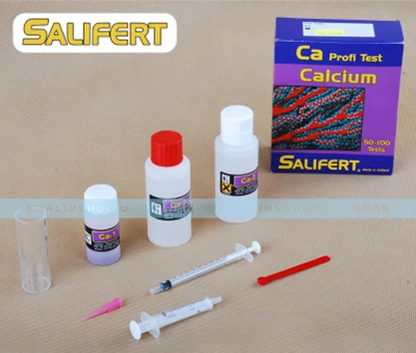 مجموعة اختبار تحليل Ca calcium - مراجعة Marine Aquarium Water Test Kit وسعره