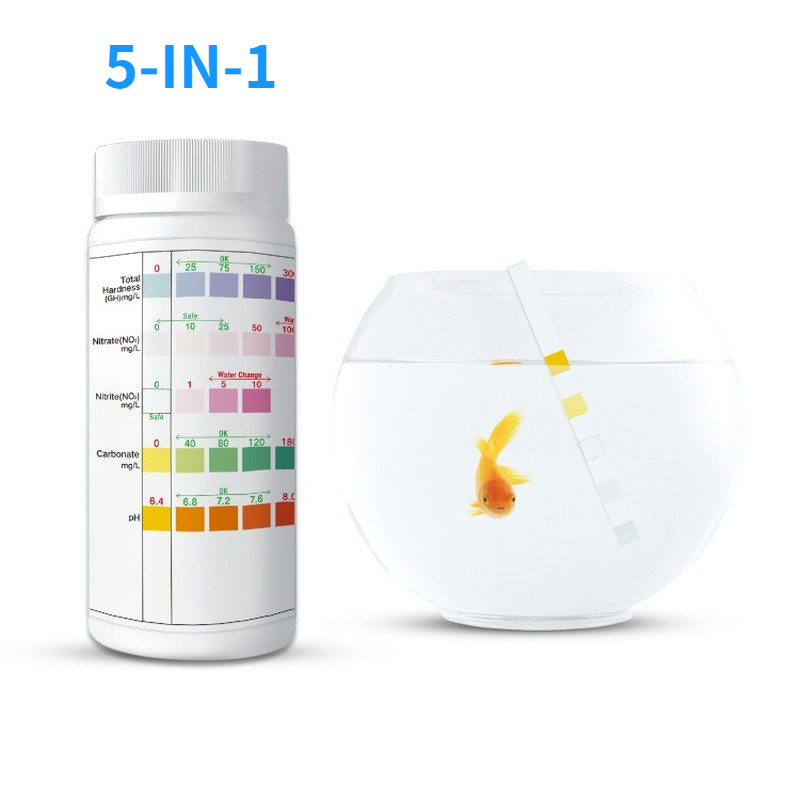 7-IN-1 100 قطاع حوض السمك اختب - مراجعة Marine Aquarium Water Test Kit وسعره