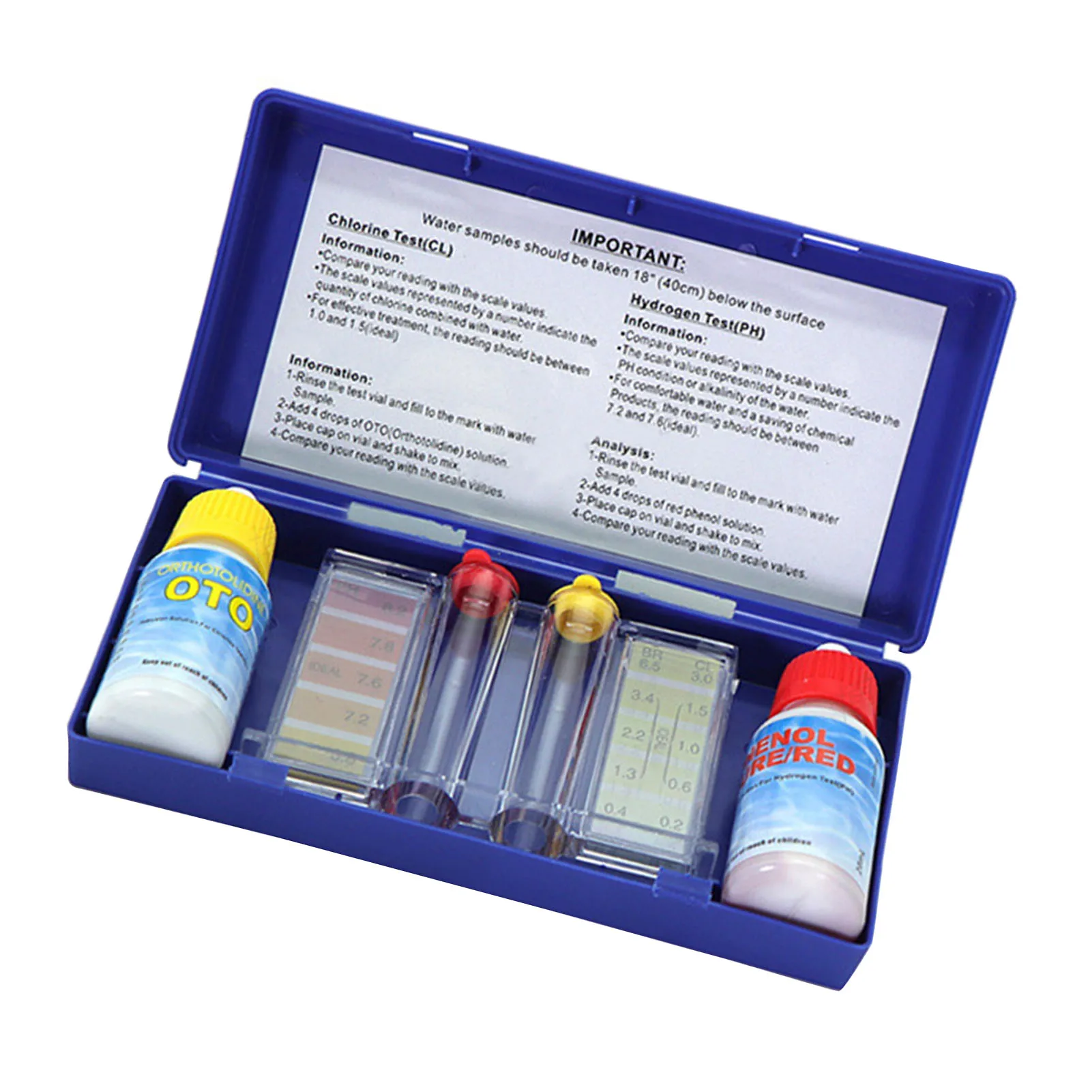 اختبار محلول اختبار جودة الميا - مراجعة Marine Aquarium Water Test Kit وسعره