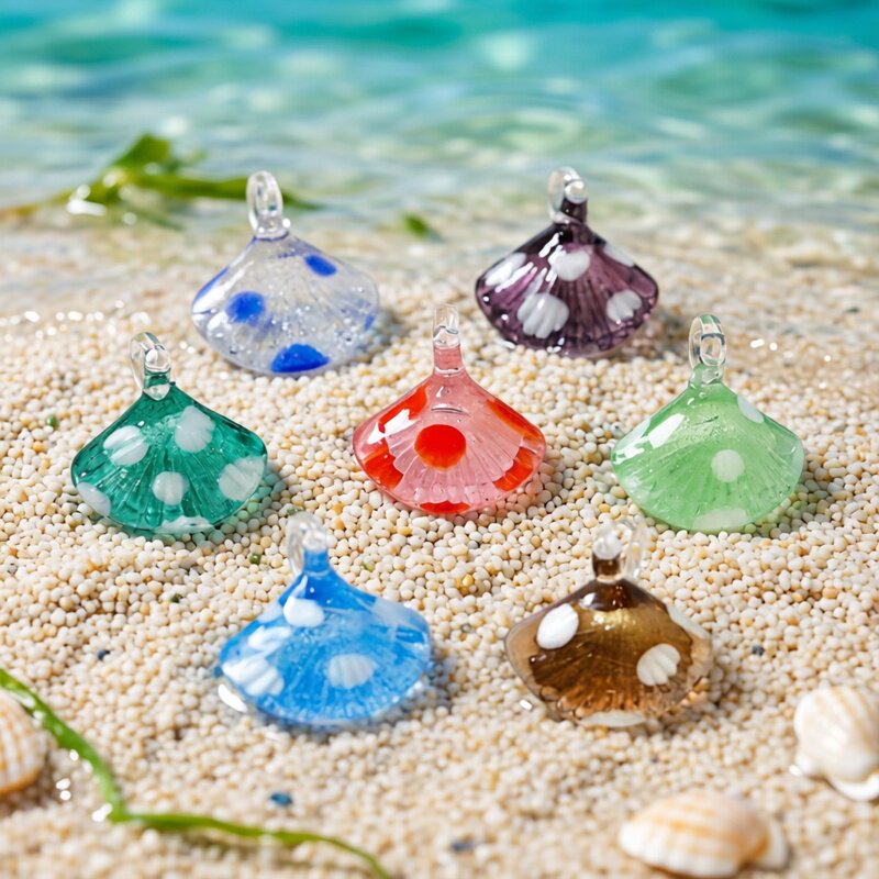 قلادة زجاجية صغيرة ملونة على ش - مراجعة Marine Aquarium Hobby وسعره