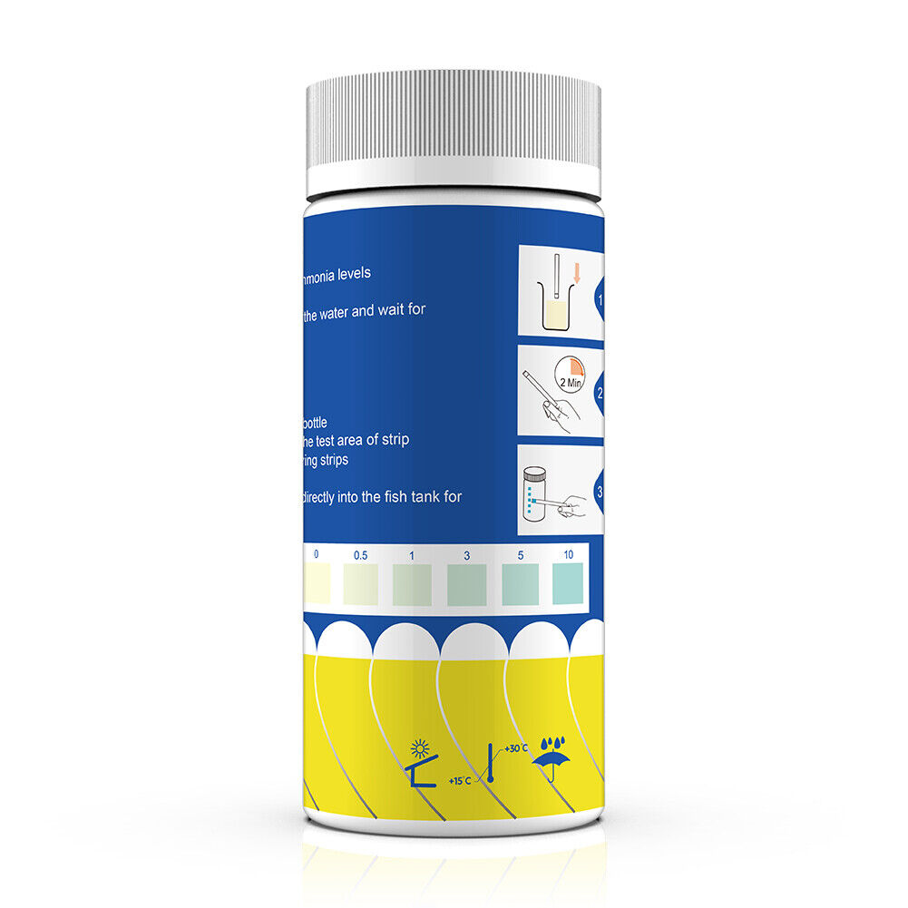 شرائط اختبار سريعة لجودة الميا - مراجعة Marine Aquarium Water Test Kit وسعره