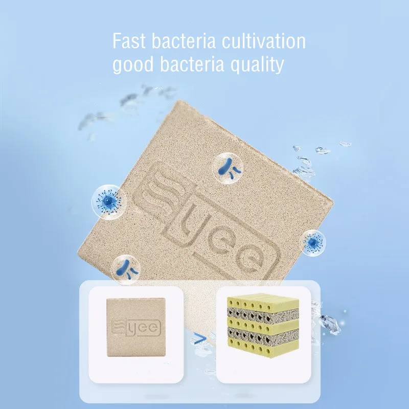1/2 قطعة وسائط ترشيح نانو سيرا - مراجعة Marine Aquarium Bacteria وسعره