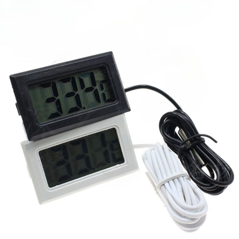 سيارة ميزان الحرارة الرقمي صغي - مراجعة Marine Aquarium Hydrometer وسعره