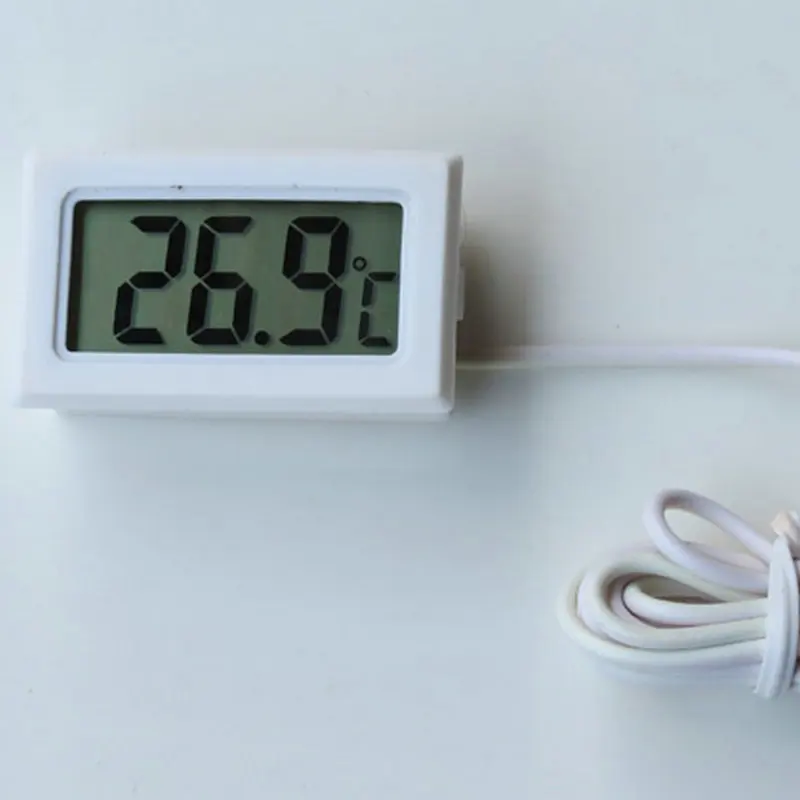 سيارة ميزان الحرارة الرقمي صغي - مراجعة Marine Aquarium Hydrometer وسعره