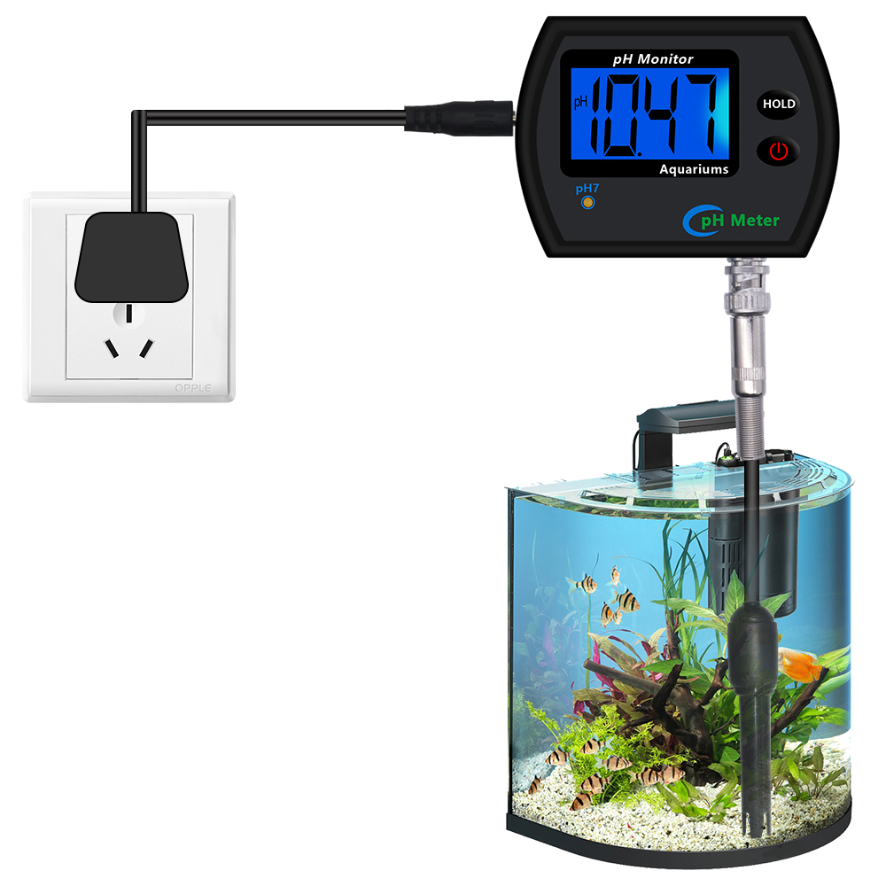 جهاز قياس درجة الحموضة لأحواض  - مراجعة Marine Aquarium Water Test Kit وسعره