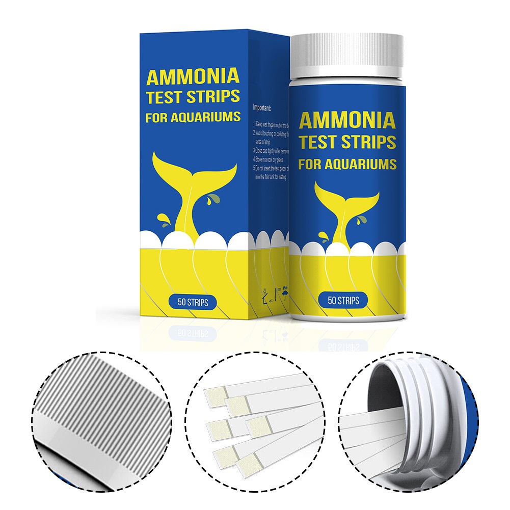 50 قطعة نيتروجين الأمونيا شرائ - مراجعة Marine Aquarium Water Test Kit وسعره